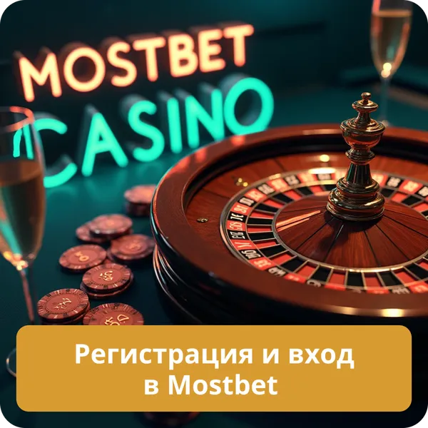 Регистрация и вход в Mostbet